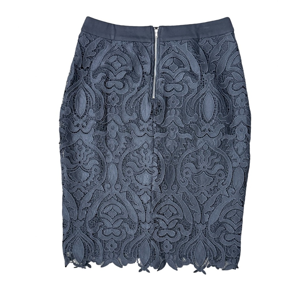 Gracia Black Lace Pencil Midi Skirt NWT - Picture 6 of 9